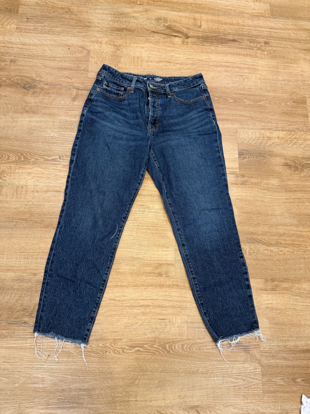 Old Navy Dark Indigo Straight Leg Jeans